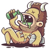 Tribal Masquerade WhatsApp Sticker #10