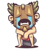 Tribal Masquerade WhatsApp Sticker #16