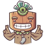 Tribal Masquerade WhatsApp Sticker #19