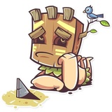 Tribal Masquerade WhatsApp Sticker #22