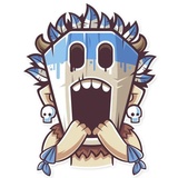 Tribal Masquerade WhatsApp Sticker #3