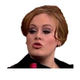 Adele WhatsApp Sticker #29