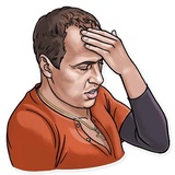 Adriano Celentano WhatsApp Sticker #17