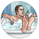 Adriano Celentano WhatsApp Sticker #24