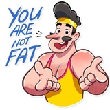 Aerobic Bob WhatsApp Sticker #11