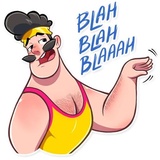 Aerobic Bob WhatsApp Sticker #17