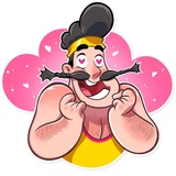 Aerobic Bob WhatsApp Sticker #23