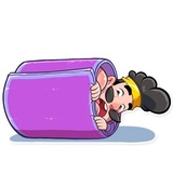 Aerobic Bob WhatsApp Sticker #3