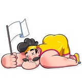 Aerobic Bob WhatsApp Sticker #30