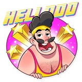 Aerobic Bob WhatsApp Sticker #5