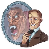 Alan Moore WhatsApp Sticker #16