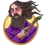 Alan Moore WhatsApp Sticker #17