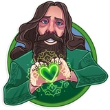 Alan Moore WhatsApp Sticker #2