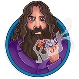 Alan Moore WhatsApp Sticker #22