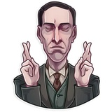 Alan Moore WhatsApp Sticker #26