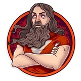 Alan Moore WhatsApp Sticker #29