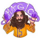 Alan Moore WhatsApp Sticker #30