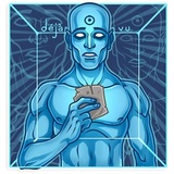 Alan Moore WhatsApp Sticker #9