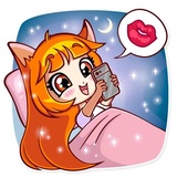 Alice Fox WhatsApp Sticker #18