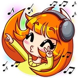 Alice Fox WhatsApp Sticker #27