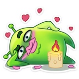 UFO WhatsApp Sticker #10