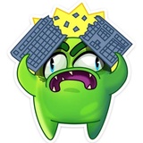 UFO WhatsApp Sticker #19