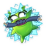 UFO WhatsApp Sticker #24