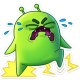 UFO WhatsApp Sticker #26