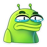 UFO WhatsApp Sticker #27