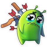 UFO WhatsApp Sticker #28