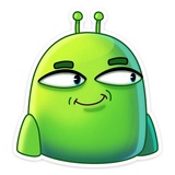 UFO WhatsApp Sticker #4