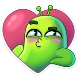 UFO WhatsApp Sticker #9