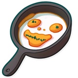 Mona Monkey WhatsApp Sticker #29