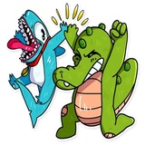 Alligator Harold WhatsApp Sticker #2
