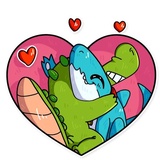 Alligator Harold WhatsApp Sticker #25