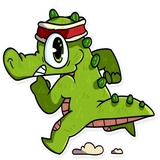 Alligator Harold WhatsApp Sticker #3