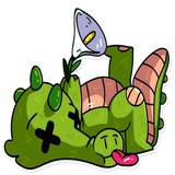 Alligator Harold WhatsApp Sticker #5