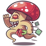 Amanita WhatsApp Sticker #21