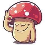 Amanita WhatsApp Sticker #24