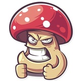 Amanita WhatsApp Sticker #26