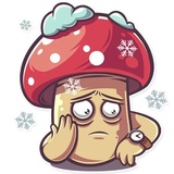 Amanita WhatsApp Sticker #29
