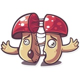Amanita WhatsApp Sticker #4