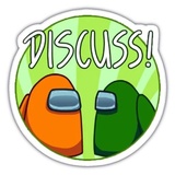 Among Us Play WhatsApp Sticker #27