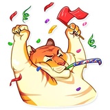 Amur Tiger WhatsApp Sticker #10
