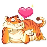 Amur Tiger WhatsApp Sticker #2
