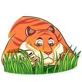 Amur Tiger WhatsApp Sticker #21