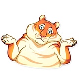 Amur Tiger WhatsApp Sticker #23