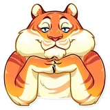 Amur Tiger WhatsApp Sticker #24