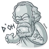 Greek Geeks WhatsApp Sticker #11