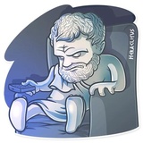 Greek Geeks WhatsApp Sticker #30